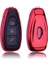 B-Pembe Ford Fiesta Için Yumuşak Tpu Otomatik Anahtar Koruma Kılıfı Kabuk Araba-Stil Için Ford Focus C-Max Için Anahtarlık Kılıfı (Yurt Dışından) 4