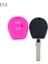 Pembe Volkswagen Polo Golf Passat Bora Sharan Skoda Octavia Fabia Seat Corboda Leon Ibiza Anahtar Kılıfı - Silikon Smart Key Case (Yurt Dışından) 3