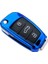 Bir Mavi Audi C6 A7 A8 R8 A1 A3 A4 A5 Q7 Araba Anahtarı Kılıfı Renkli Araba-Stil Aksesuarları Için Tpu Araba Anahtarı Kılıfı Otomatik Anahtar Koruma Kapağı. (Yurt Dışından) 1