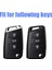 Anahtarlık Vw Volkswagen Golf 7 Mk7 Tiguan Mk2 Seat Ateca Leon Fr 2 Ibiza Skoda Octavia A7 Için Deri Tpu Araba Anahtar Kılıfı Koruma Kılıfı (Yurt Dışından) 3