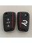 Parlak Yeşil Volkswagen Golf 7 Mk7 Seat Ibiza Leon Fr 2 Altea Aztec Skoda Octavia Için Silika Jel Araba Anahtar Kılıfı Kapak 3 Düğme Anahtar (Yurt Dışından) 2