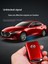 Kırmızı Mazda 3 CX30 Cx5 Cx Araba Alaşım Anahtar Kılıfı Koruma Anahtar Kapak Kabuk Anahtarlık Halka Araba Koruyucu Aksesuarları (Yurt Dışından) 3