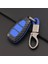 B-Kırmızı Ford Focus Mk3 Mk4 Kuga Escape Ecosport Yeni Fiesta Için Karbon Fiber Uzaktan Kumanda Araba Anahtarlık Kılıfı Case, Akıllı Anahtar (Yurt Dışından) 5