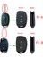Mavi C Hyundai Accent IX25 Tucson Ix Elantra Creta Verna I40 I10 Solaris Düğme Silikon Anahtar Kılıfı (Yurt Dışından) 3