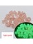 Açık Pembe Tarzı Yapay Aydınlık Çakıl Taşları Glow Çakıllar Gece Işığı Bahçe Akvaryum Süs Dekor Için Karanlık Taşlarda Glow (Yurt Dışından) 1