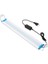 SZD-B20BW 18CM-AB Stili cm Genişletilebilir Süper Ince Balık Tankı Dikilen Akvaryum Lambası Su Bitkisi Peyzaj Aydınlatmayı Büyütün Parlak LED Lamba Klipsi (Yurt Dışından) 4