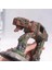 E-8X6X5CM Stili Autobot Robot Köpek Şekilli Akvaryum Peyzaj Süsü Simülasyon Balık Tankı Süsü Reçine El Sanatları Çevre Dostu Pet (Yurt Dışından) 5