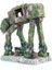 Yeşil Stil Autobot Robot Köpek Şekli Akvaryum Peyzaj Süslemeleri Akvaryum Için Simülasyon Balık Tankı Pet (Yurt Dışından) 3