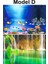 D Stili 30X50CM Pvc Akvaryum Arka Plan Dekorasyon Çift Taraflı Balık Tankı Arka Plan Sticker Okyanus Taş Balık Bitki Acuario Dekor Süs Posteri (Yurt Dışından) 1