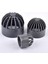 Iç Çap 110MM Stili 3 Parça 1 ~ 3 Adet Gri 20 ~ Pvc Nefes Alabilir Kapak Hava Kanalı Havalandırma Kapağı Kapağı Akvaryum Balık Tankı Geçirgen Ekran Filtresi Ekran Boru Konektörü (Yurt Dışından) 3