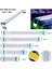 300 Beyaz Stil Akvaryum LED Işığı, Akvaryum Görüntüleme Manzarası, Su Yosunu LED Işığı, Genişletilebilir cm Su Geçirmez Klipsli Işık (Yurt Dışından) 2