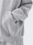 Oversize Gri No Fears Baskılı Kapüşonlu 3 Iplik Sweatshirt 3