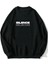 Silence Oversize Siyah Sweatshirt 2