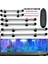 28CM 30LEDS Us Plug Tarzı Dalgıç LED Akvaryum Işık Su Geçirmez Bar Balık Tankı Işık Su Bitkileri Işık Büyümek Sualtı Zamanlayıcı Otomatik Onoff Lambası D30 (Yurt Dışından) 2