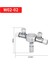 W02-02 Stili Akvaryum Co2 Şant Co2 Regülatörü Çok Yönlü Şant Ayar Valfi Alüminyum Alaşımlı Co2 Çok Geçişli Balık Tankı Malzemeleri (Yurt Dışından) 1