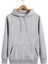 Gri Kapüşonlu Kangru Cep Oversize Sweatshirt 1