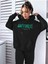 Happiness Jogger Gri Sweatshirt Alt Üst Eşofman Takımı Oversize Bisiklet Yaka 3