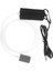 Siyah Stil Sessiz USB Küçük Hava Balonu Disk Taş Aerator Akvaryum Balık Tankı Havuzu Pompa Hidroponik Oksijen Hortumu Siyah (Yurt Dışından) 1