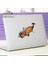 Altın Earlfamıly 13CM Balık Yemi Araba Sticker Vinil Su Geçirmez Sticker Dizüstü Araba Bagaj Araba Sarım Özel Baskı Pencere Sticker (Yurt Dışından) 3