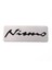 Gümüş Nismo Nissan Nismo Logo Almera Tiida Sunny Qashqaı March Lıvına Teana Skyline Juke X-Traı Not Için Araba Sticker Araç Rozeti Etiketi (Yurt Dışından) 3