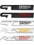 Rs Spor Çıkartması Renault Clio Scenic Laguna Logan Megane Koleos Sandero Safrane Velsatis Arkana Espace Için Araba Sticker Gt Sport Logo Amblemi Etiketi (Yurt Dışından) 4