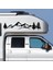 Beyaz Yeni Araba Çıkartmaları Su Geçirmez 100CM Ağaç Dağ Araba Dekor Pet Çıkartma Araç Sticker Suv Rv Karavan Offroad Araba Moda Çıkartma (Yurt Dışından) 3