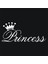 1 Parça Araba Sticker 3D 25*11CM Güzel Prenses Taç Sticker Araba Üzerine Komik Stickerlar ve Çıkartmalar Vinil Araba Tasarımı Ford Audi Bmw Için (Yurt Dışından) 3