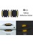 4pc Bilek Sarı Araç Kapı Kolu Yansıtıcı Sticker Koruma Stickerı Kapı Kolu Boya Yüzeyi Çizilmez Yansıtıcı Sticker Araç Aksesuarları (Yurt Dışından) 1