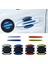 4pc Bilek Sarı Araç Kapı Kolu Yansıtıcı Sticker Koruma Stickerı Kapı Kolu Boya Yüzeyi Çizilmez Yansıtıcı Sticker Araç Aksesuarları (Yurt Dışından) 2