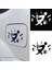 Beyaz 1 Adet Komik Araba Sticker Yakıt Tankı Gösterge Yansıtıcı Araba Sticker Çıkartma Otomobil Motosiklet Aksesuarı Çıkartma (Yurt Dışından) 3