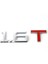 1.6t Etiket Bmw Mercedes Ford Audi Toyota Honda Için Araba 3D Metal Logo Sticker Amblem Rozet Etiketler Otomobil Kuyruk Sticker (Yurt Dışından) 1