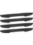 Hiçbir Logo Stili Için Siyah Yeni Siyah Kauçuk Anti-Çarpışma Araba Kapı Stickerları Honda Civic Fit City Cry Accord CB500 CB650R Araba Aksesuarları Için (Yurt Dışından) 1