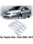 4 Kapı Düğmesiz Toyota Vios Yaris XP40 XP90 XP150 Belta 2002 ~ 2017 Için Lüks Krom Kapı Kolu Kapağı Koruma Kapağı Araç Aksesuarı Sticker (Yurt Dışından) 4