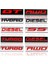 Bej Araba Sticker Gt Awd Hibrit Dizel Ss Turbo Logo Rozeti Amblemi Çıkartmaları Mercedes Amg Bmw Mazda Chevrolet Skoda Ford Opel Audi Volvo Için (Yurt Dışından) 2