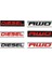 Bej Araba Sticker Gt Awd Hibrit Dizel Ss Turbo Logo Rozeti Amblemi Çıkartmaları Mercedes Amg Bmw Mazda Chevrolet Skoda Ford Opel Audi Volvo Için (Yurt Dışından) 4