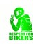 Krom Pembe Araba Sticker 3D cm Bisikletçilere Saygı Sticker Komik Araba Motosiklet Çıkartmaları Vinil Araba Tasarımı (Yurt Dışından) 5