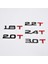 1 3t Şık 3D Metal T Logo Amblem Rozet Araba Sticker Çıkartmalar Dekor Araba Aksesuarları Malzemeler Ürünleri (Yurt Dışından) 5