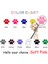 Stil-4 Stili Yumuşak Pembe Moda Wrc Şerit Araba Kapakları Vinil Yarış Spor Çıkartma Baş Araba Sticker Kaplama Vinil Çıkartmalar Araba Baş Süsleme (Yurt Dışından) 1