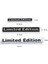 Kırmızı Bmw Audi Honda Opel Toyota Mercedes Mazda Nissan Hyundai Ford Jeep Için 3D Metal Limited Edıtıon Amblem Rozet Araba Sticker Yapışkanı (Yurt Dışından) 3
