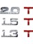 2 5t Şık 3D Metal T Logo Amblem Rozet Araba Sticker Çıkartmalar Dekor Araba Aksesuarları Malzemeler Ürünleri (Yurt Dışından) 3