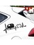 Beyaz Karavan Aşk Kalp Atışı Araba Sticker Kampçı Gövde Pencere Sticker Araba Stil Vinil Çıkartmalar, 19CM*8.3CM (Yurt Dışından) 4