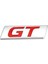Kırmızı Peugeot Hyundai Gt Bmw X6 X5 Kıa Forte Optima Picanto Stinger Renault Ford Focus Mondeo Için Gt Araba Sticker Rozeti Amblem Çıkartmaları (Yurt Dışından) 1
