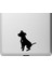 Siyah 10.15 Tl Sevimli Pitbull Köpek Yansıtıcı Araba Araç Gövde Pencere Çıkartmaları Sticker Su Geçirmez Dekorasyon (Yurt Dışından) 4