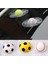 Tenis Topu Stickerler 3D Beyzbol Futbol Tenis Topu Araç Gövdesi Otomatik Pencere Etiketleri Kendin Yap Araba Dekorasyonu 18CM x 18CM (Yurt Dışından) 2