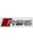 Kırmızı Gül Audi Rs4 Rs5 Rs6 Araç Stili Metal Araba Sticker Rozeti Amblem 3D Metal Araba Sticker Logo Oto Aksesuarları Modifiye (Yurt Dışından) 4