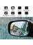 2 Adet 150MMX100MM Araç Arka Görüş Aynası Sticker Yağmur Geçirmez Su Geçirmez Anti-Sis Film Yuvarlak Kare Evrensel Motosiklet Aynası Yansımayı Önleyici Film (Yurt Dışından) 3
