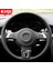 3 Adet 369 Saat Volkswagen Vw Golf 6 Mk6 Polo Jetta Mk Polo Bora Direksiyon Tekerlek Krom Trim Süs Kapak Sticker - (Yurt Dışından) 3