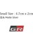 S gr Mat Toyota Hv Yaris Rz Rc Rs C-Hr Corolla Prius Harrier Camry Tacoma Venza Rav4 gr Için Araba Sticker gr Sport Logo Amblem Rozet Etiketler (Yurt Dışından) 1