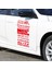L-Lazer (10 Adet Set) Yarış Kapı Etiketleri Seti Araba Yansıtıcı Sticker Kiti Su Geçirmez Dekorasyon Vinil Sticker En Geniş Kenarı 20CM (Yurt Dışından) 5
