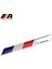 S0367 Peugeot Citroen Sega Renault Için 3D Alüminyum Fransa Bayrağı Amblem Rozeti Araba Sticker Motosiklet Çıkartmaları (Yurt Dışından) 4